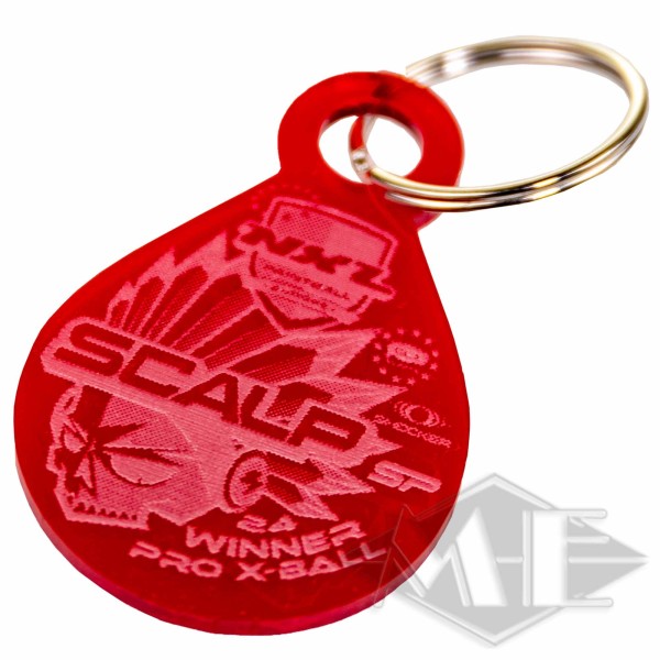 TEAM SCALP "2024 Winner PRO X-BALL" key chain 5,5 x 3,5cm