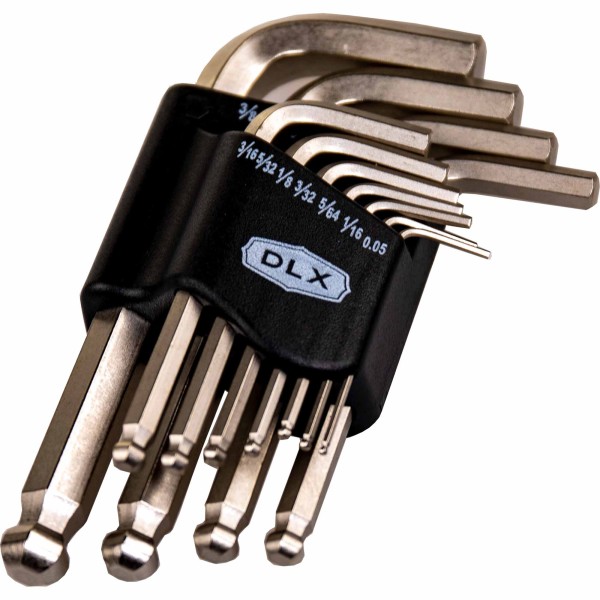 DLX ball head set, imperial, 11-piece